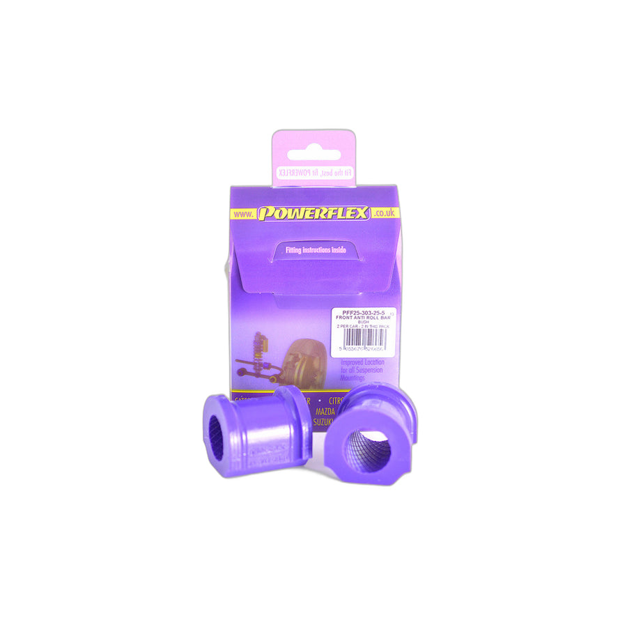 Powerflex PFF25-303-25.5 Honda Front Anti Roll Bar Bush 25.5mm (Inc. CR-V & Civic) | ML Performance EU Car Parts