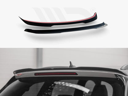 Maxton Design SK-KO-1-SL-CAP1T Spoiler Cap V.1 Skoda Kodiaq MK1 Sportline / Vrs (2017-) | ML Performance UK Car Parts