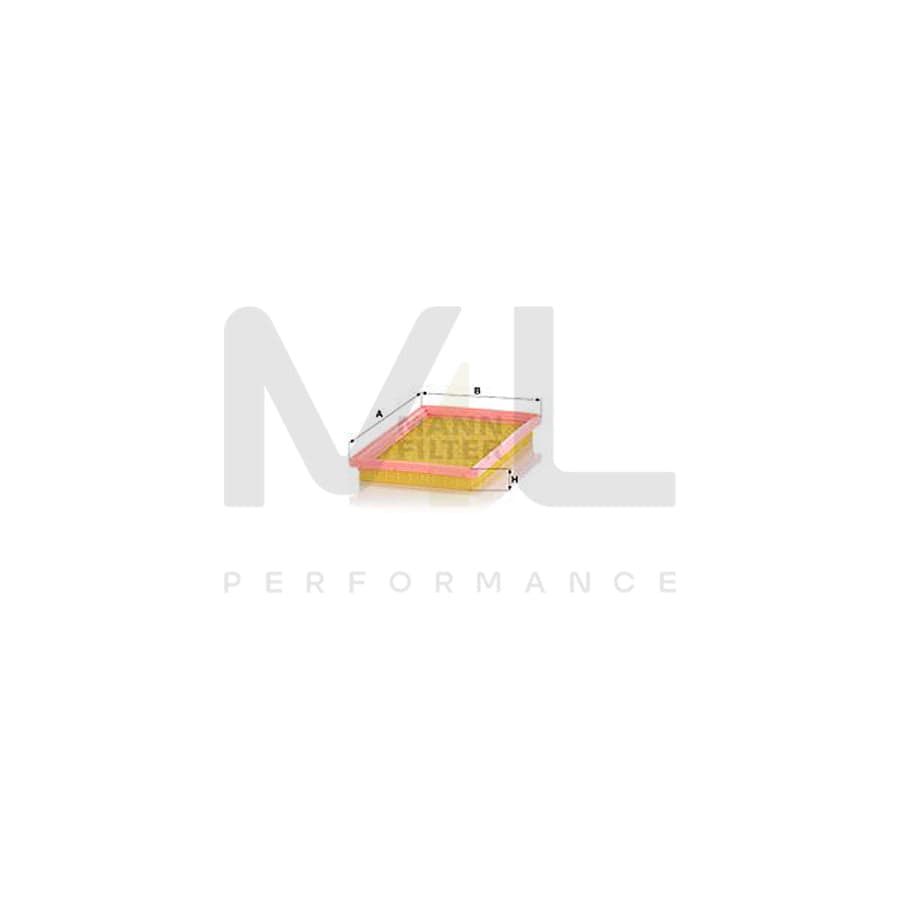 MANN-FILTER C 2742 Air Filter for HYUNDAI Amica / Atoz (MX) Filter Insert | ML Performance Car Parts