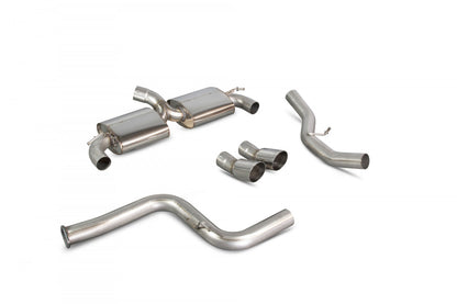 Scorpion SFD066 Ford Focus MK2 RS  Non-Resonated Cat-Back System  | ML Performance EU EU