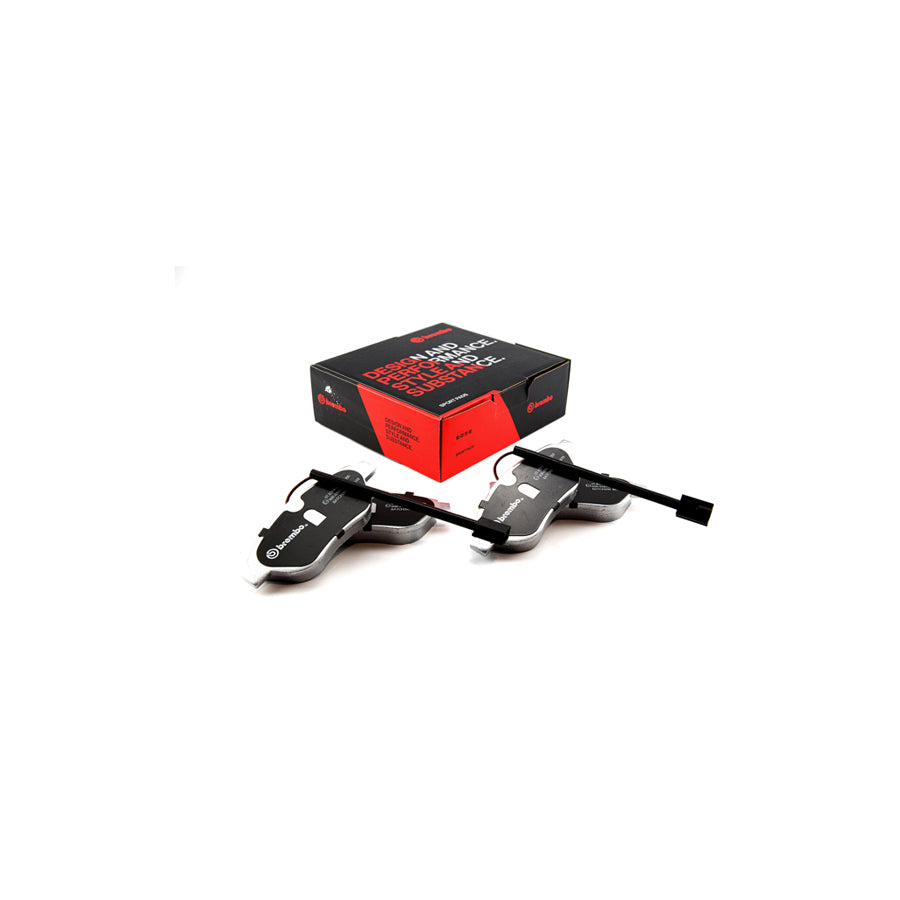 Brembo 07.B314.40 Abarth Chrysler Citroën Kia Lancia Opel Peugeot Vauxhall Front HP2 High Performance Brake Pad Set (Inc. 500 / 595 / 695,Delta, C4, Niro, Corsa) | ML Performance EU Car Parts