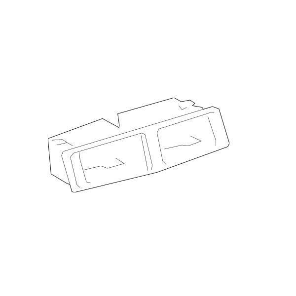 Genuine Lexus 55670-53010 IS250 Phase 2 Centre Dash Vent Assembly