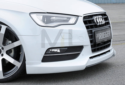 Rieger 00056780 Audi 8V A3 Front Splitter 3 | ML Performance EU Car Parts