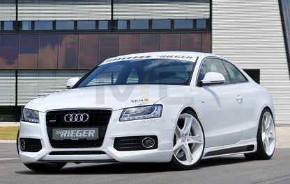 Rieger 00055406 Audi B8 B81 Front Splitter (A5 & S5) 3 | ML Performance EU Car Parts