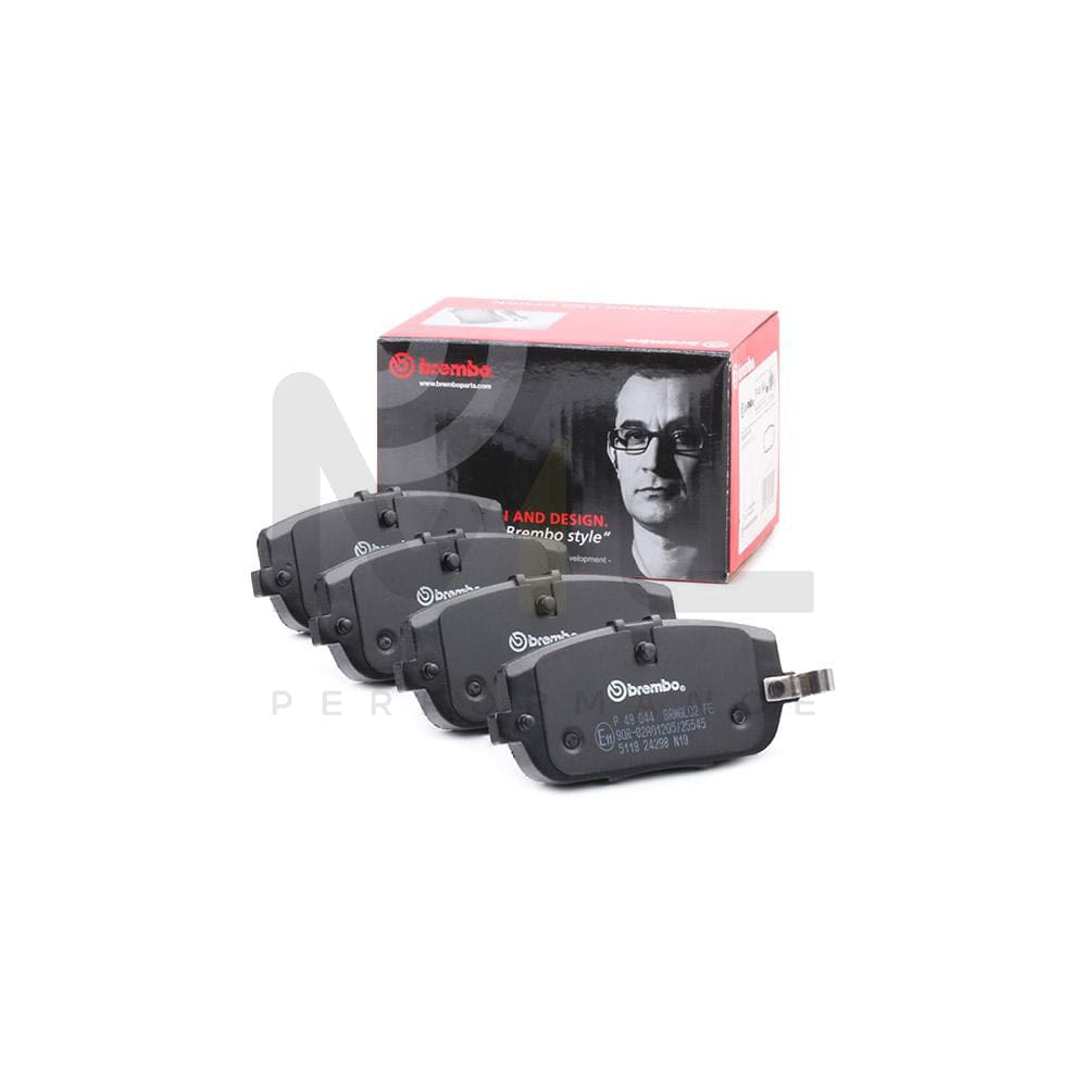 Brembo P 49 044 Brake Pad Set With Acoustic Wear Warning | ML Performance Car Parts