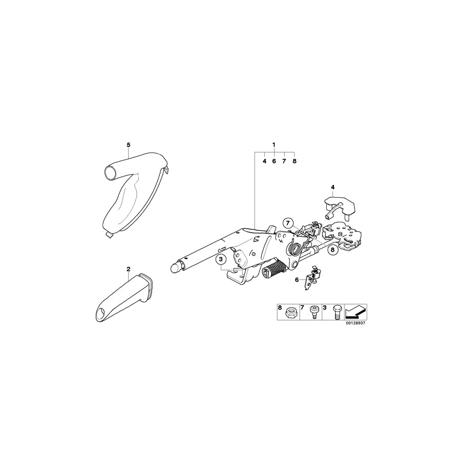 Genuine BMW 34406764953 E63 E64 E86 Screw M4 (Inc. X3 3.0sd, Z4 3.0i & 520i) | ML Performance EU Car Parts
