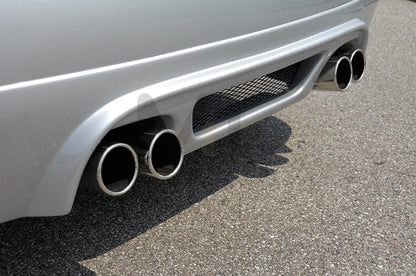 Rieger 00053407 BMW 3 Series E90 E91 Rear Diffuser 3 | ML Performance EU Car Parts