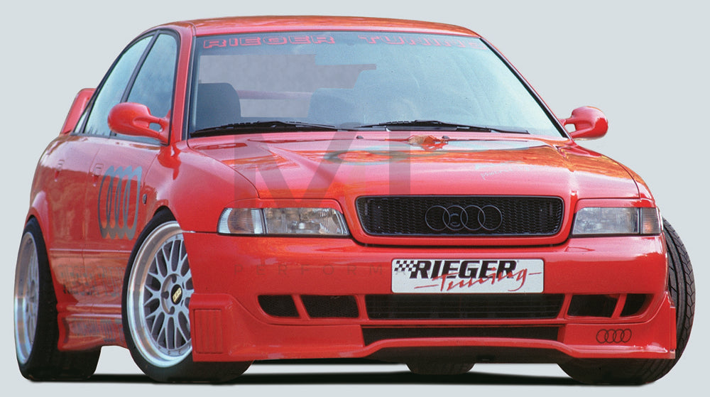 Rieger 00055011 Audi B5 A4 Front Splitter 3 | ML Performance EU Car Parts