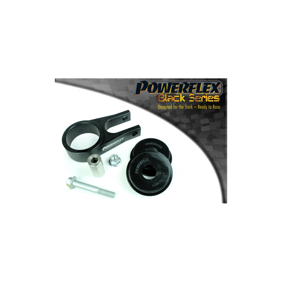 Powerflex PFF19-1822BLK Ford Mazda Volvo Lower Torque Mount Bracket & Bush, Track Use (Inc. C-Max, Kuga, S40, V50) | ML Performance EU Car Parts