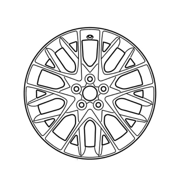 Genuine Lexus 42611-24620 RC Phase 1 F-Sport Front Wheel