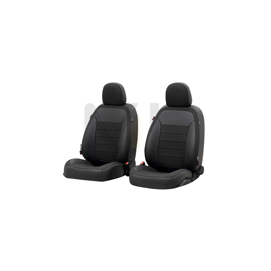 WALSER Aversa 38795 Car seat cover Black, Polyester, Front | ML Performance Car Parts