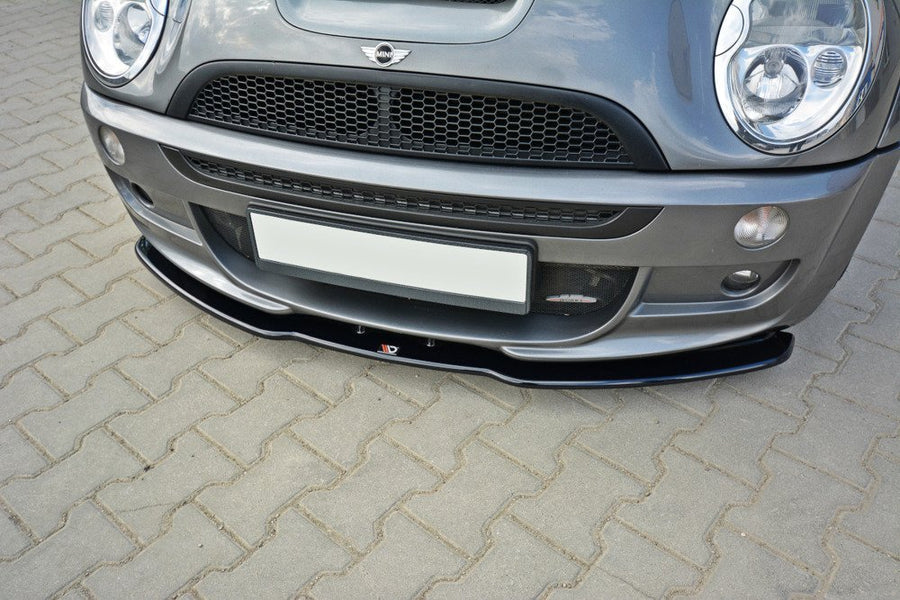Maxton Design MC-S-1-53-JCW-FD1T Front Splitter Mini Cooper S JCW R53 | ML Performance UK Car Parts