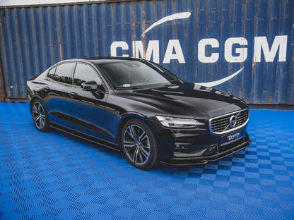 Maxton Design Volvo S60/v60 R-design MK3 (2018-) Front Splitter V.2