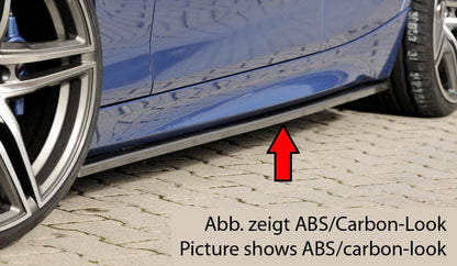 Rieger 00035052 BMW F20 Left Side Skirt Splitter 1 |ML Performance EU Car Parts