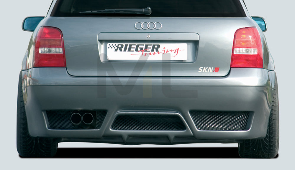 Rieger 00055057 Audi B5 A4 Rear Bumper 1 | ML Performance EU Car Parts