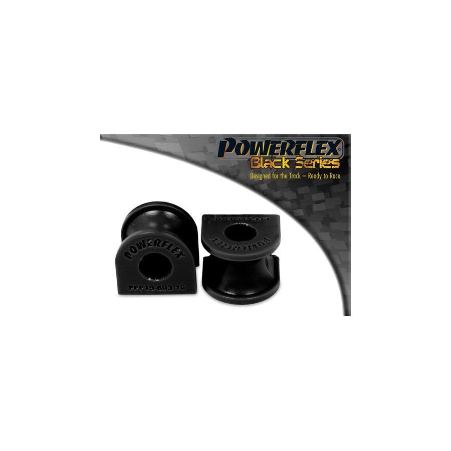 Powerflex PFF19-603BLK Ford Front Anti Roll Bar Bush 16mm (Inc. Puma, KA, Fiesta, Escort) | ML Performance EU Car Parts