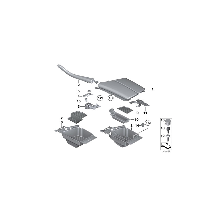 Genuine BMW 51169214811 F10 F11 Rep.Kit F Lock Cylinder (Inc. 535d, 520d ed & 530d) | ML Performance EU