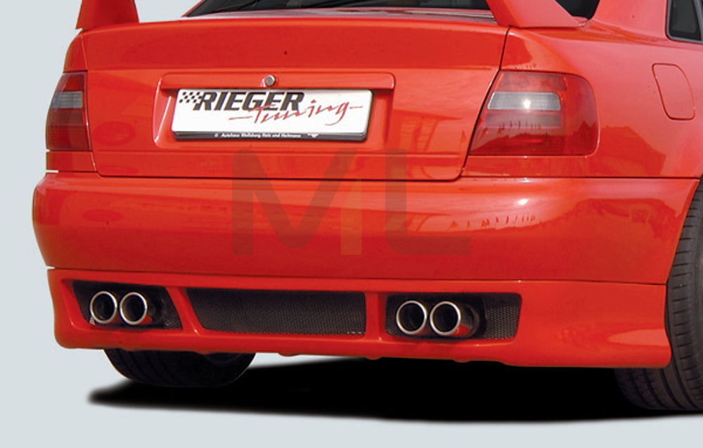 Rieger 00055037 Audi B5 A4 Rear Diffuser - RS4-Look 1 | ML Performance EU Car Parts
