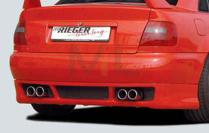 Rieger 00055037 Audi B5 A4 Rear Diffuser - RS4-Look 1 | ML Performance EU Car Parts