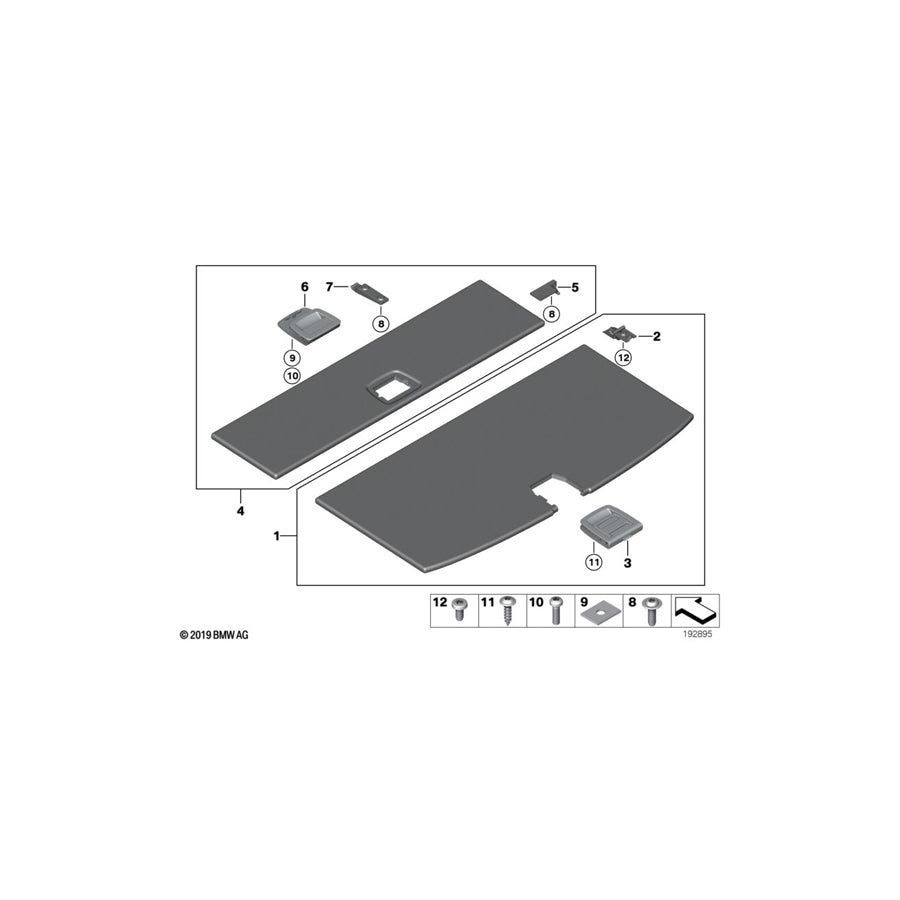 Genuine BMW 51477220463 F07 Floor Carpet, Front OYSTER (Inc. 535d, 535iX & 535i) | ML Performance EU Car Parts