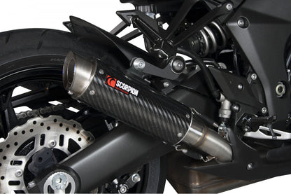 Scorpion KA1009CEM Kawasaki Z1000 Rp1-Gp Slip-On (Pair) - Carbon Fibre Sleeve | ML Performance EU EU