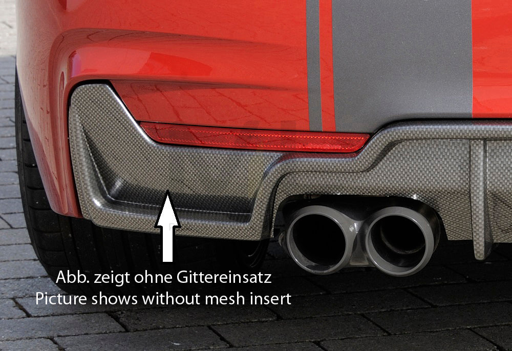 Rieger 00053479 BMW 4 Series F32 F33 F36 Rear Diffuser 8 | ML Performance EU Car Parts