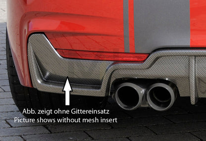 Rieger 00053479 BMW 4 Series F32 F33 F36 Rear Diffuser 8 | ML Performance EU Car Parts