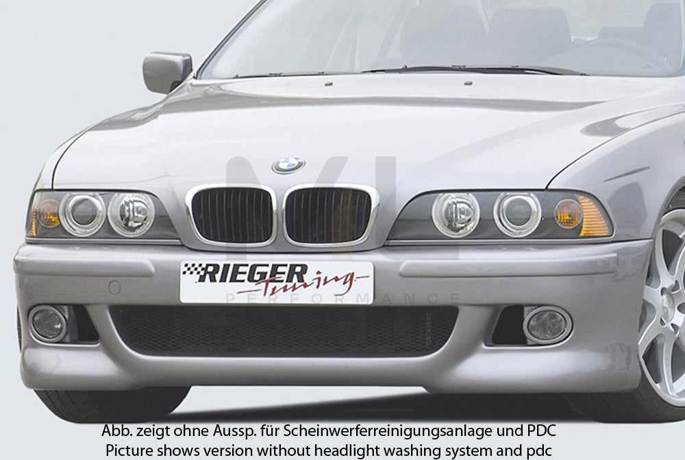 Rieger 00053113 BMW 5 Series E39 Front Bumper 1 | ML Performance EU Car Parts