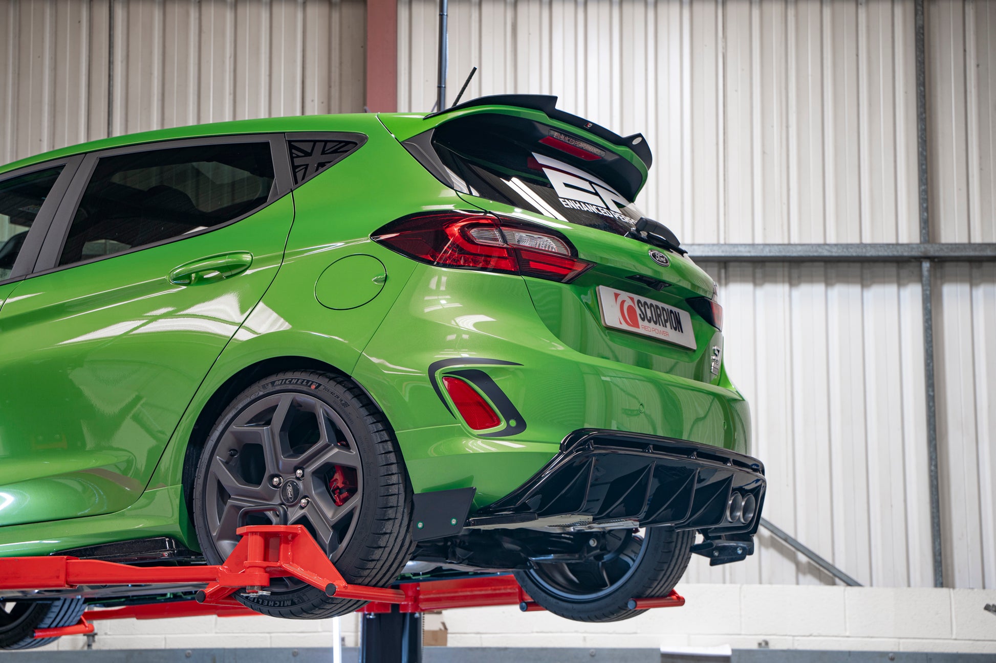 Scorpion SFDS106CF Ford Fiesta ST MK8  Predator Gpf-Back System Non-Valved | ML Performance EU EU