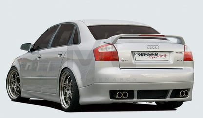 Rieger 00055206 Audi 8E B6 A4 Rear Diffuser 3 | ML Performance EU Car Parts