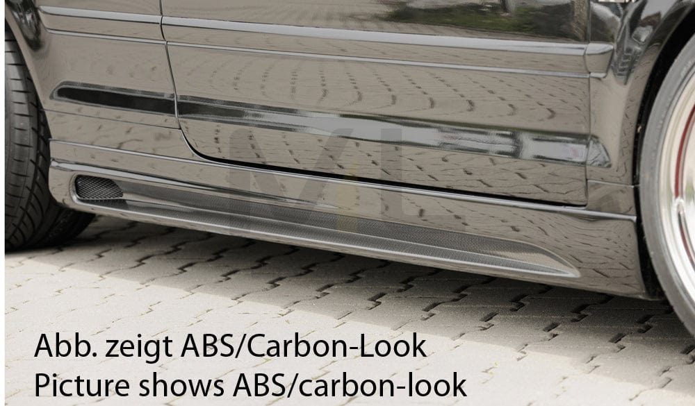 Rieger 00055267 Audi 8H A4 Side Skirt 1 | ML Performance EU Car Parts