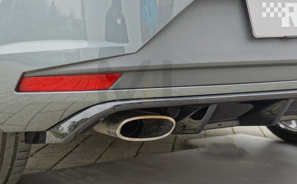 Rieger 00088119 SEAT 5F Leon Cupra Rear Diffuser 4 | ML Performance EU Car Parts