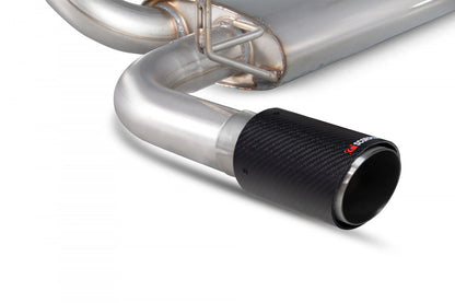 Scorpion SFT005CF Fiat 500/595 Abarth Non-Resonated Cat-Back System  | ML Performance EU EU