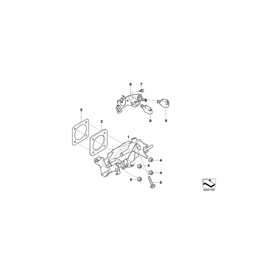 Genuine BMW 35111163518 E38 Power Brake Skinplate D=78,5MM (Inc. 728iL, 735iL & 725tds) | ML Performance EU Car Parts