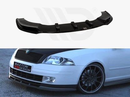 Maxton Design SK-OC-2-FD1T Front Splitter Skoda Octavia | ML Performance EU Car Parts
