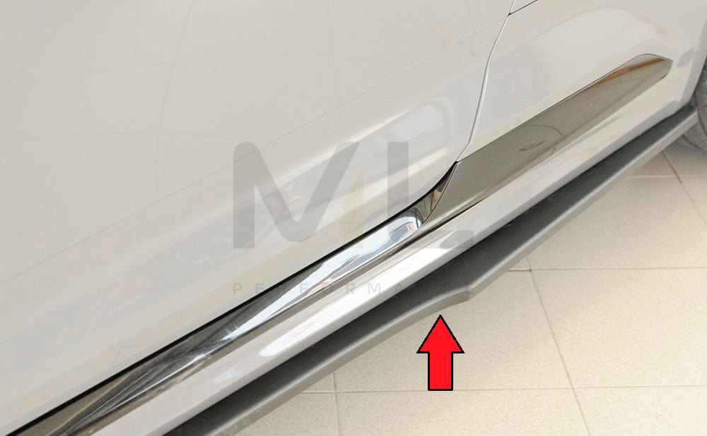 Rieger 00055481 Audi B9 F5 RS5 Side Skirt Splitter 5 | ML Performance EU Car Parts