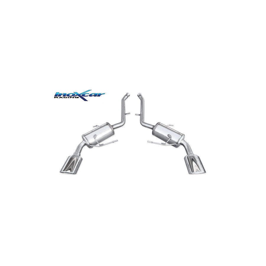 InoXcar MEML.02.150 Mercedes-Benz W164 Stainless Steel Rear Exhaust | ML Performance EU Car Parts