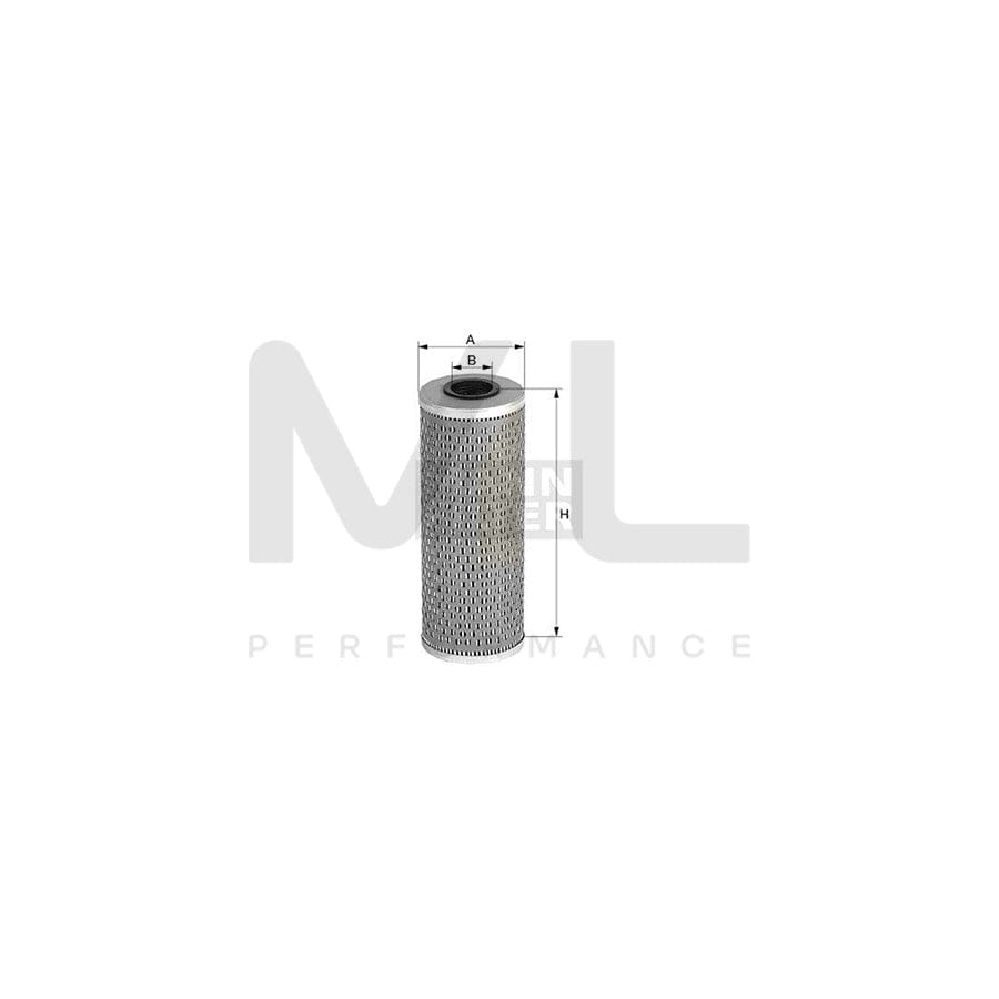 MANN-FILTER H 1154 Oil Filter Filter Insert | ML Performance Car Parts