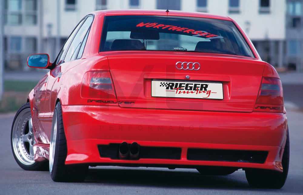 Rieger 00055035 Audi B5 A4 Rear Diffuser - RS4-Look 3 | ML Performance EU Car Parts