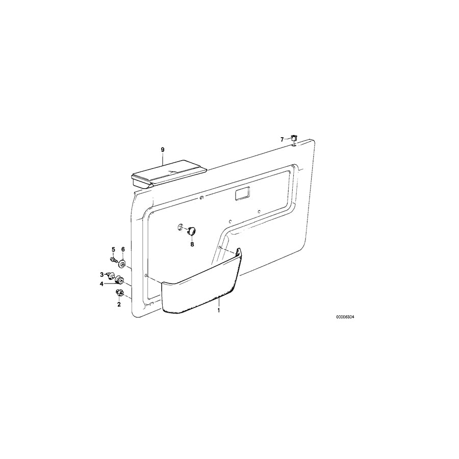 Genuine BMW 51412250818 E30 Cap 0462 LOTOSWEISS (Inc. 325i & M3) | ML Performance EU Car Parts