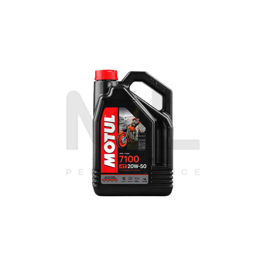Motul 7100 4T 20w-50 Ester Synthetic Racing Motorcycle Engine Oil 4l | Engine Oil | ML Car Parts UK | ML Performance
