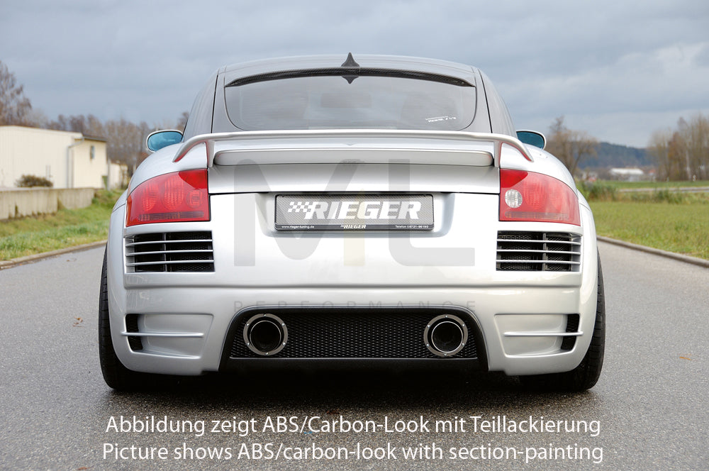 Rieger 00055109 Audi 8N TT Rear Bumper 2 | ML Performance EU Car Parts