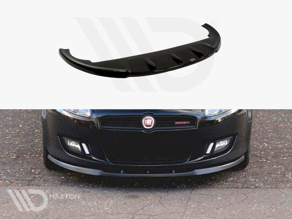 Maxton Design FI-BR-2-FD1T Front Splitter Fiat Bravo | ML Performance UK Car Parts