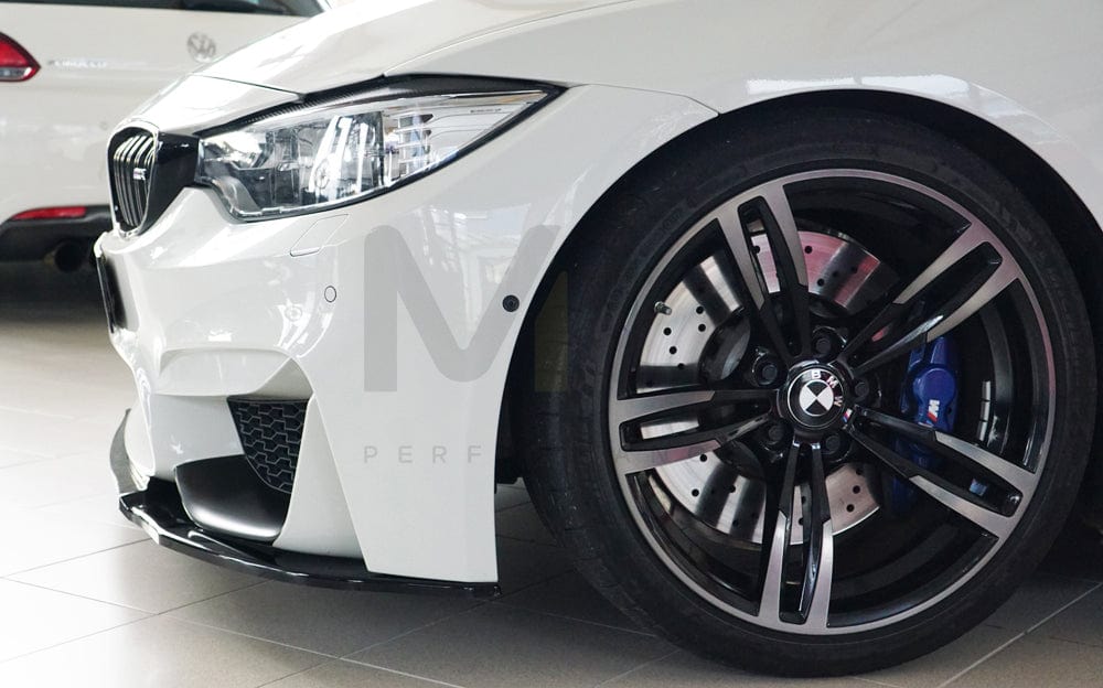 Rieger 00053420 BMW 4 Series F80 F82 F83 Front Splitter (M3 & M4) 7 | ML Performance EU Car Parts