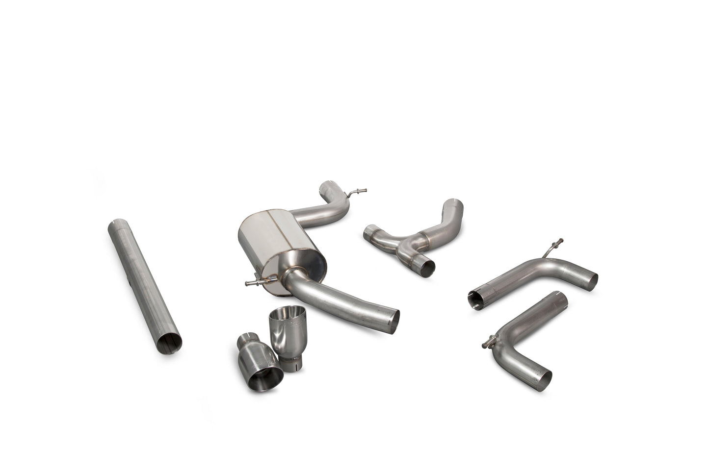 Scorpion SVWS056 VW Golf Mk7.5 Gti Non-Resonated Cat-Back System | ML Performance EU EU