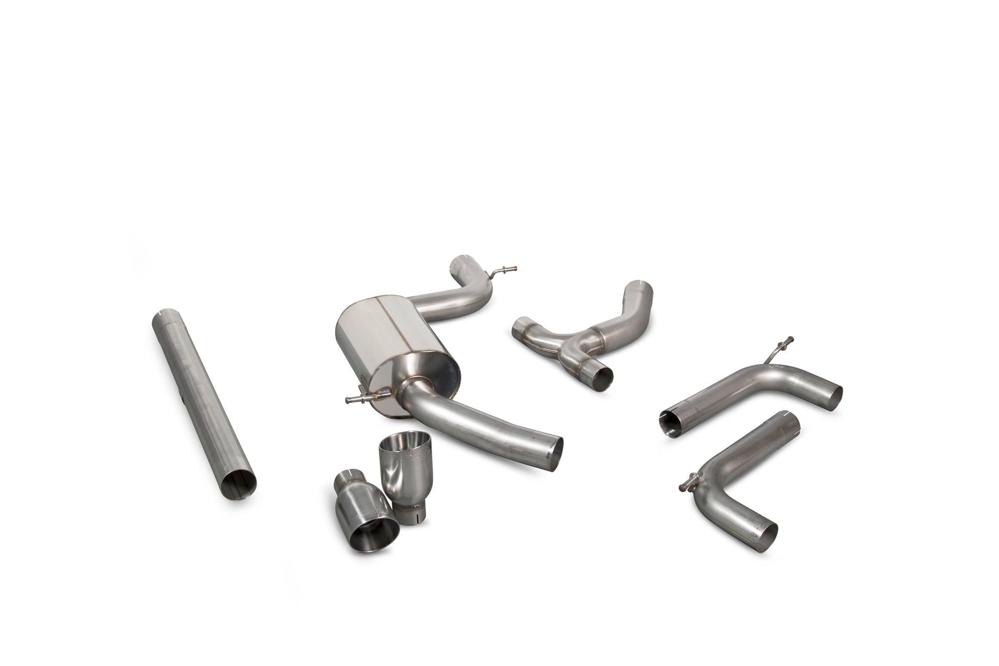 Scorpion SVWS056 VW Golf Mk7.5 Gti Non-Resonated Cat-Back System | ML Performance EU EU