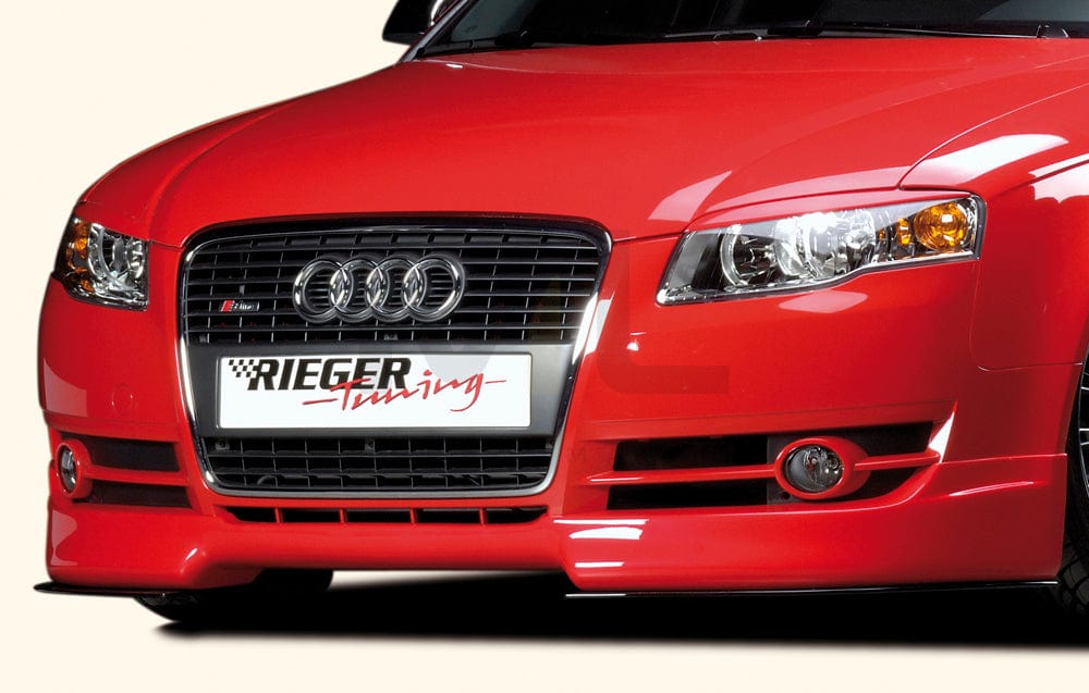 Rieger 00055220 Audi 8H 8E B7 A4 Front Splitter 2 | ML Performance EU Car Parts