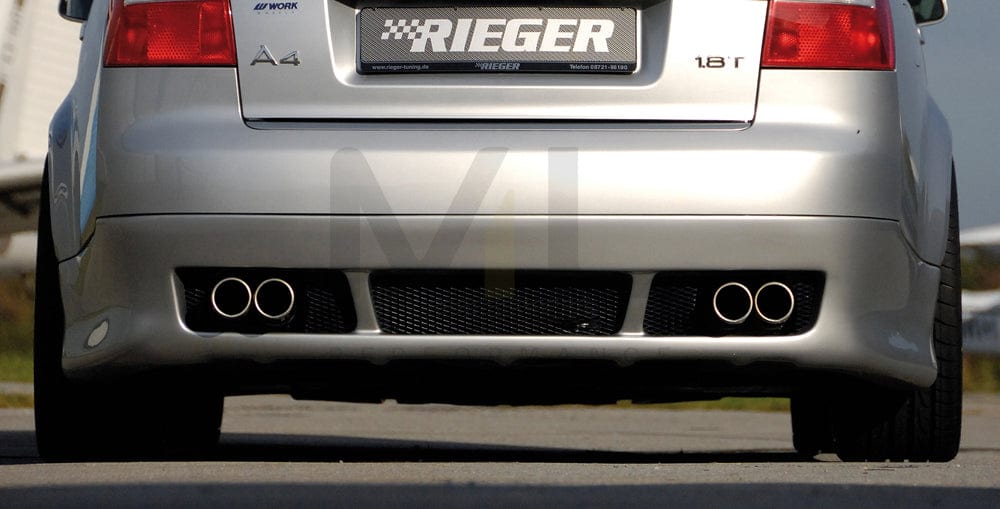 Rieger 00055207 Audi 8E B6 A4 Rear Diffuser 2 | ML Performance EU Car Parts