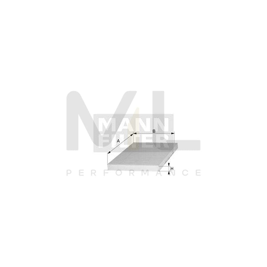 MANN-FILTER CU 2339 Pollen filter Particulate Filter | ML Performance Car Parts