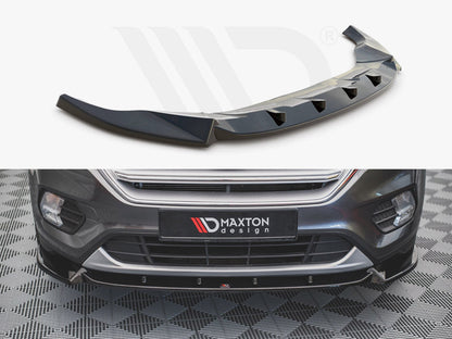 Maxton Design FO-ES-3-FD1T Front Splitter Ford Escape MK3 (2012-2019) | ML Performance UK Car Parts
